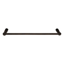 23022-1 - Sandcast Bronze - 24" Towel Bar - Type 1 Rosette