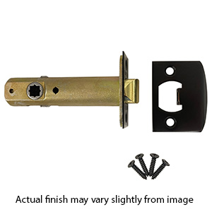 Emtek Standard Passage Latch - 2-3/8" backset - Oil Rubbed Bronze