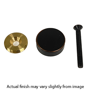 Emtek Through Bolt Decorative Cap - Oil Rubbed Bronze