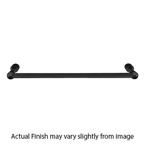 26024 - Traditional Brass - 12" Towel Bar - Arts & Crafts Rosette