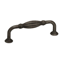 86219 - Tuscany Bronze - 3.5" Fluted Fixed Pull