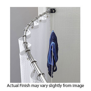 Crescent Clothesline - 60" Curved Shower Rod