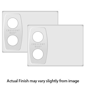 Decorative Wall Plate - Crescent Rod