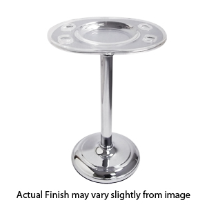 Standing Toothbrush/Tumbler Holder - Polished Chrome