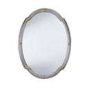 Mirror - Nickel w/ Brass Accents