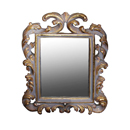 Mirror - Antique Brass