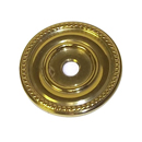 Period Brass Cabinet Knob Rosette 