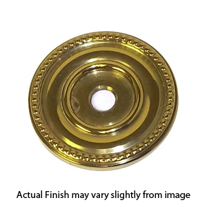 Period Brass Cabinet Knob Rosette 