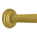 Classic - Satin Brass - Highest Quality Shower Rod