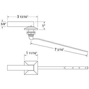 Toilet Tank Trip Lever - 9145 - American Standard/ Porcher