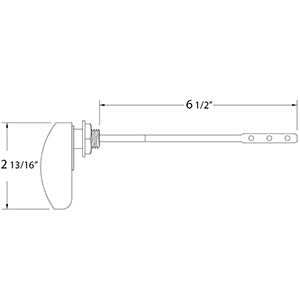 Toilet Tank Trip Lever - 936 - Eljer