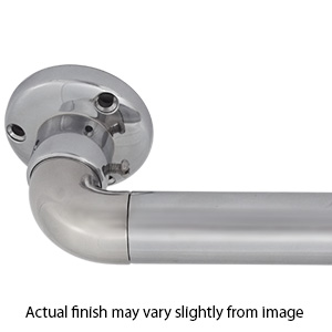 Front Mount Straight Shower Rod
