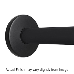 36" Shower Rod - Contemporary - Flat Black