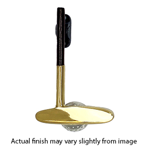 MH2531 - Golf Putter Door Knocker - Polished Brass
