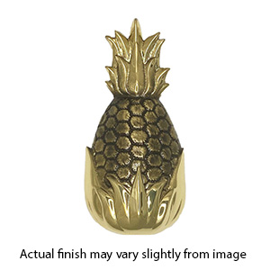 MHS11 - Pineapple Door Knocker - Polished Brass