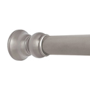 Round Traditional - Satin Nickel - Shower Rod
