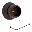 36" x 36" - Royale Flange - Corner Shower Rod