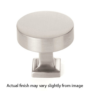 469 - Haniburton - 1.25" Round Knob w/Square Base