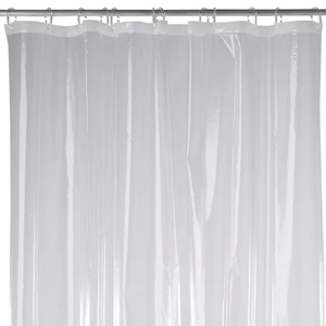 Extra Wide Shower Curtain 92 X, Long Clear Plastic Shower Curtain Liner