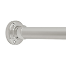 Polished Nickel Shower Rod - Top Seller - Round Bracket