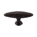 M931 ORB - Edwardian Ribbon & Reed - 2.75" T-Handle - Oil Rubbed Bronze