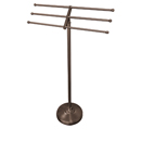 6-Arm Reeded Floor Towel Holder