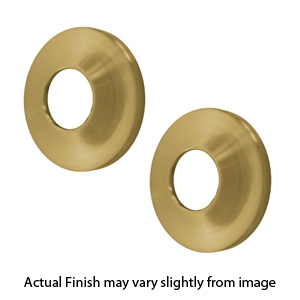 36" Shower Rod - Concealed Screws - Satin Brass