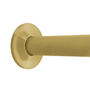 Concealed - Shower Rod - Satin Brass