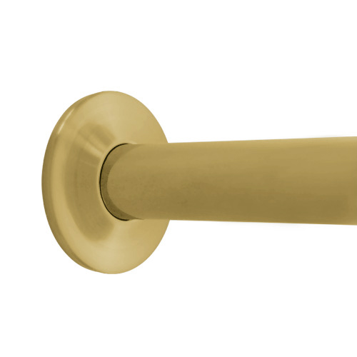 Concealed - Shower Rod - Satin Brass